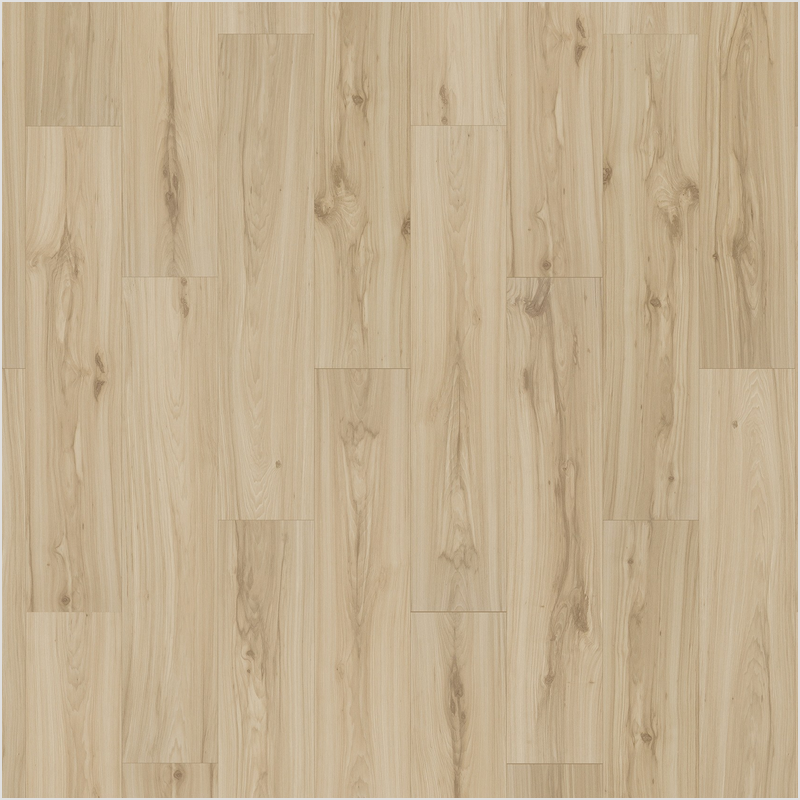 Lumber God AC4 Water Resistant Laminate Wood Flooring, 10 mm with Attached Pad - Branson Hickory finish swatch