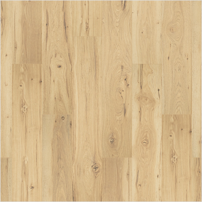 Lumber God AC4 Laminate Wood Flooring, 8 mm with Attached Pad - Bryson Pecan finish swatch