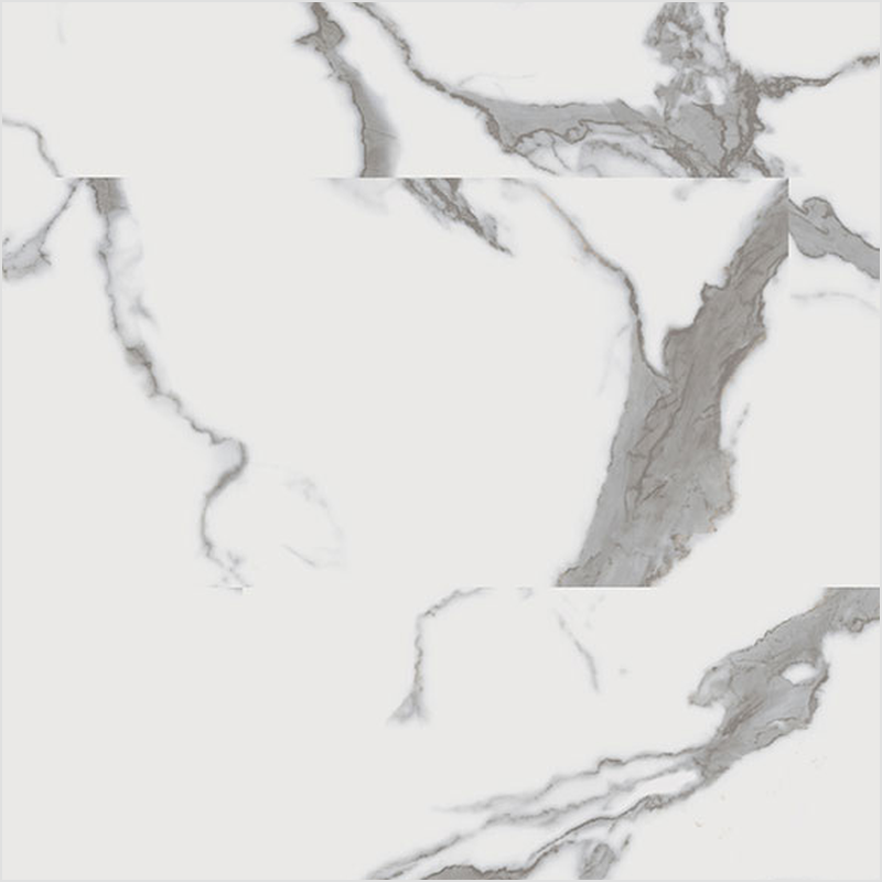 Lumber God 12 Mil XL Rigid Core Luxury Vinyl Tile, 18x36, Large Format Stone Looks - Calacatta Marbello finish swatch