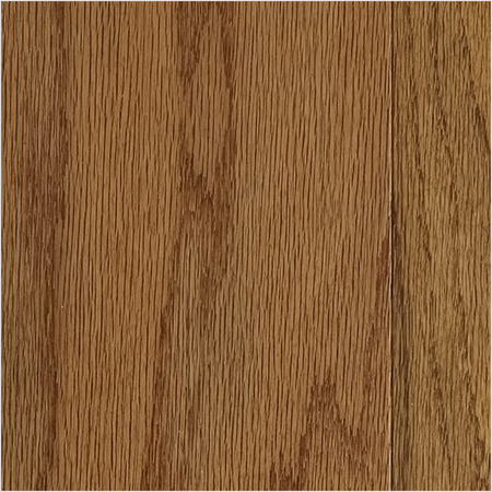 Lumber God Engineered Hardwood Flooring, 3/8 in, Maple and Red Oak - Caramel finish swatch