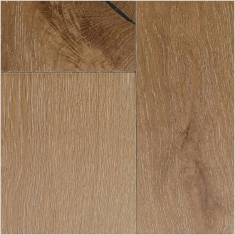 Lumber God Engineered White Oak Wide Plank Flooring, 9-7/16 in, 4 mm Wear Layer - Cayman finish swatch