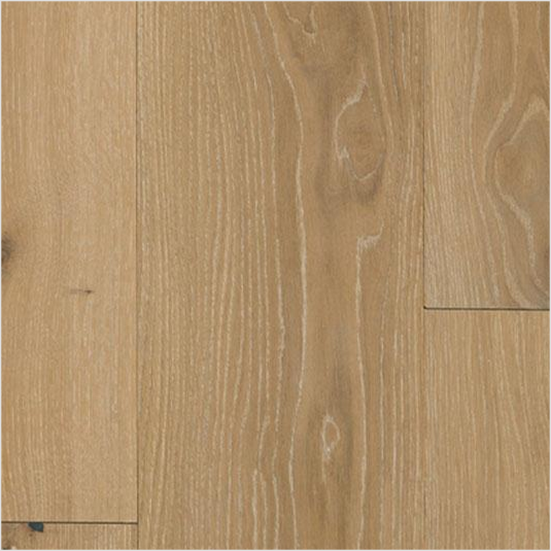 Lumber God Engineered White Oak Wide Plank Flooring, 9-7/16 in, 4 mm Wear Layer - Coastal Fog finish swatch