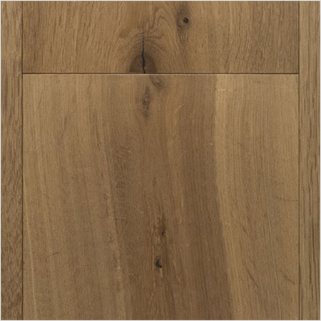 Lumber God Engineered White Oak Wide Plank Flooring, 9-7/16 in, 4 mm Wear Layer - Crescent Bay finish swatch