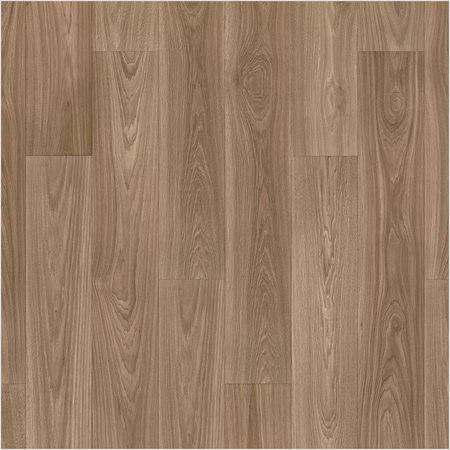 Lumber God AC4 Laminate Wood Flooring, 8 mm with Attached Pad - Cross Gate Hickory finish swatch