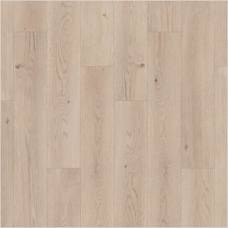 Lumber God AC4 Premium Laminate Wood Flooring, 12 mm with Attached Pad - Flint Stone Oak finish swatch