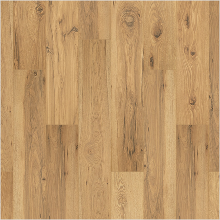 Lumber God AC4 Laminate Wood Flooring, 8 mm with Attached Pad - Fox Hollow Pecan finish swatch