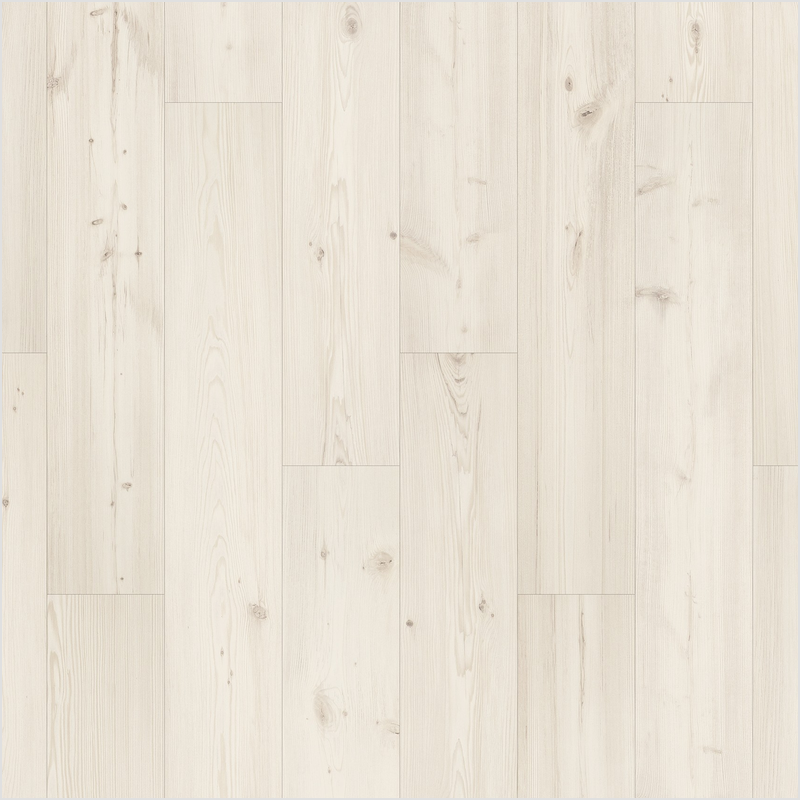 Lumber God AC4 Premium Laminate Wood Flooring, 12 mm with Attached Pad - Glacier Pine finish swatch