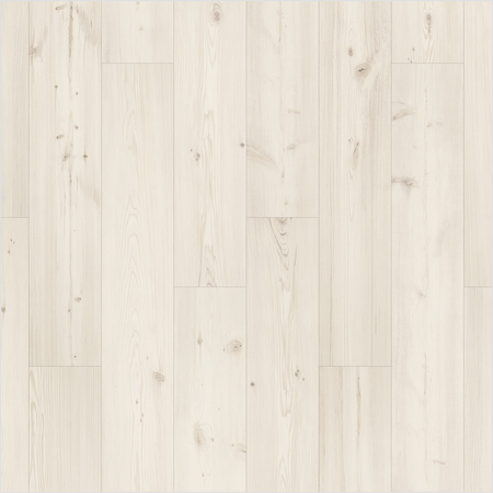 Lumber God AC4 Premium Laminate Wood Flooring, 12 mm with Attached Pad - Glacier Pine finish swatch