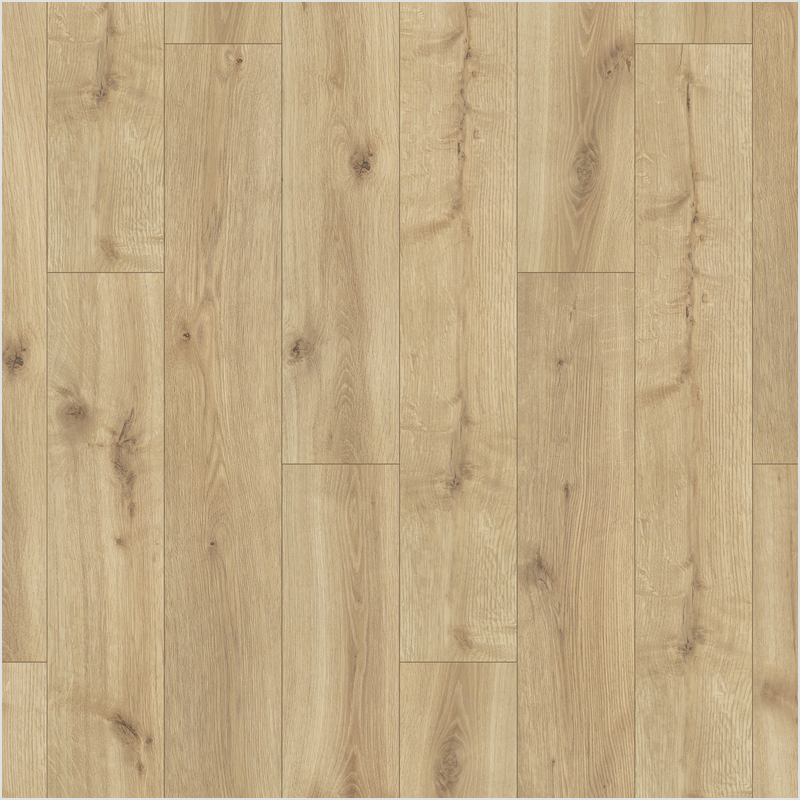 Lumber God AC4 Water Resistant Laminate Wood Flooring, 10 mm with Attached Pad - Golden Briar Oak finish swatch