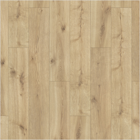 Lumber God AC4 Water Resistant Laminate Wood Flooring, 10 mm with Attached Pad - Golden Briar Oak finish swatch