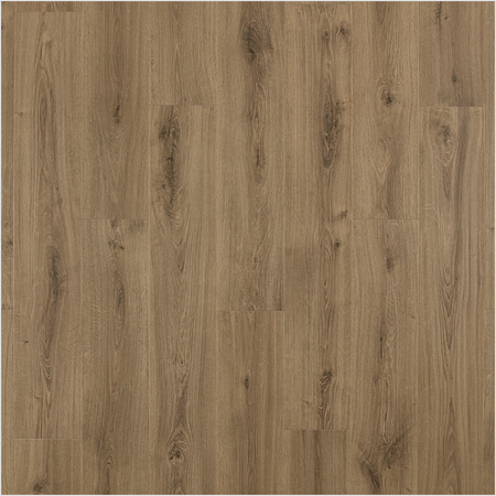 Lumber God AC4 Laminate Wood Flooring, 8 mm with Attached Pad - Knightwood Oak finish swatch