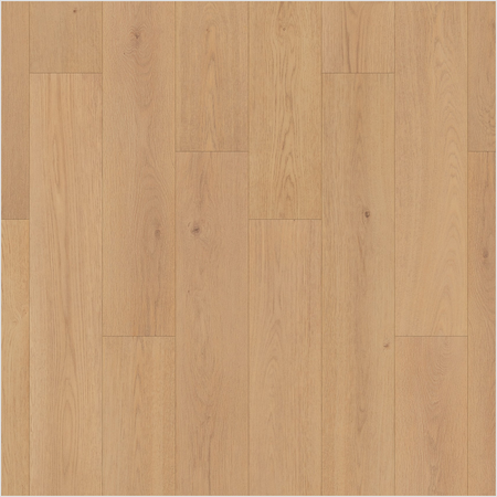 Lumber God AC4 Premium Laminate Wood Flooring, 12 mm with Attached Pad - Natural Oak finish swatch