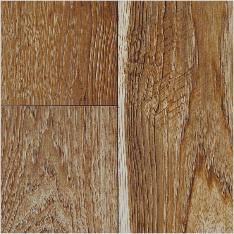 Lumber God 12 mm Dense Core Laminate Wood Flooring, Embossed in Register - Natural Sawmill Hickory finish swatch