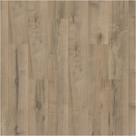 Lumber God AC4 Water Resistant Laminate Wood Flooring, 10 mm with Attached Pad - Oyster Weathered Maple finish swatch