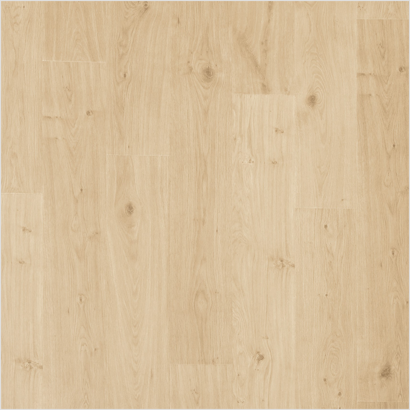 Lumber God AC4 Premium Laminate Wood Flooring, 12 mm with Attached Pad - Preservation Oak finish swatch