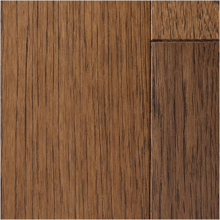 Lumber God Solid Hickory Hardwood Flooring, 3/4 in, Prefinished - Provincial finish swatch
