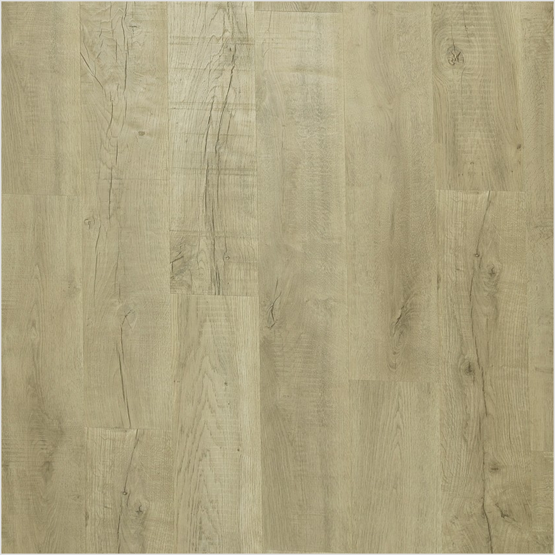 Lumber God AC4 Water Resistant Laminate Wood Flooring, 10 mm with Attached Pad - Sesame Walters Oak finish swatch
