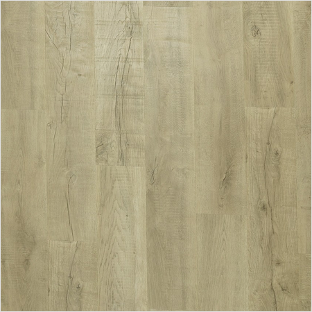 Lumber God AC4 Water Resistant Laminate Wood Flooring, 10 mm with Attached Pad - Sesame Walters Oak finish swatch