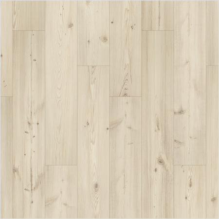 Lumber God AC4 Premium Laminate Wood Flooring, 12 mm with Attached Pad - Shale Pine finish swatch
