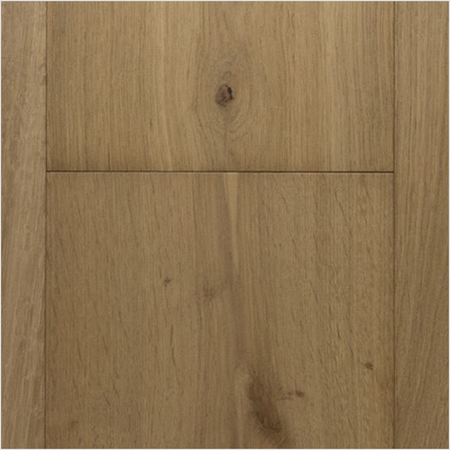 Lumber God Engineered White Oak Wide Plank Flooring, 9-7/16 in, 4 mm Wear Layer - Shorehouse finish swatch