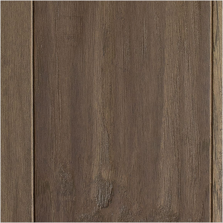 Lumber God Engineered Hardwood Flooring, 5 in Wide Plank, Hickory Red Oak and Walnut - Stone finish swatch