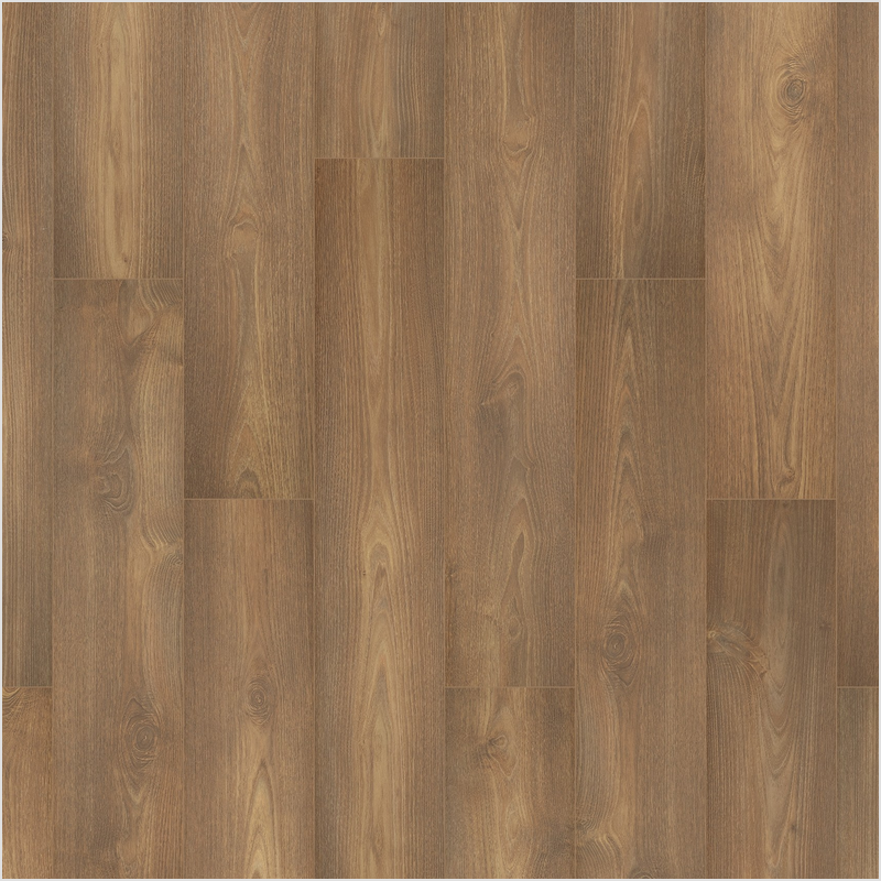 Lumber God AC4 Laminate Wood Flooring, 8 mm with Attached Pad - Sumerlyn Acacia finish swatch