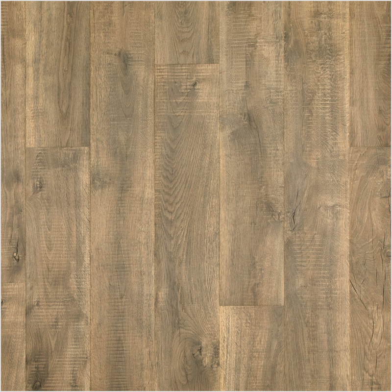 Lumber God AC4 Water Resistant Laminate Wood Flooring, 10 mm with Attached Pad - Tanned Walters Oak finish swatch