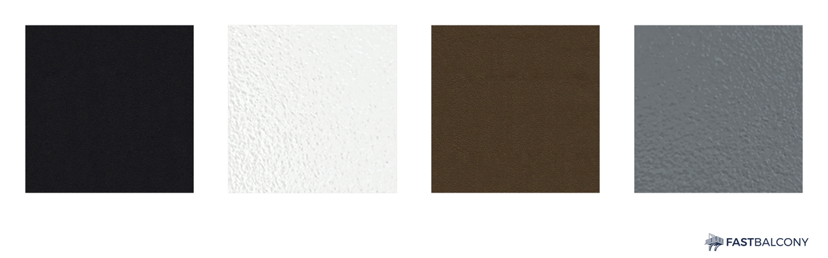 Fast Balcony Waterproof Aluminum Deck Balcony System - powder coat finish options