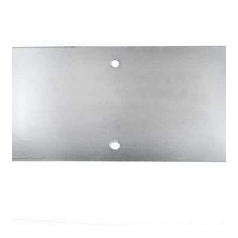 Door Axis 10 in x 34 in Aluminum Commercial Kick Plate - finish swatch