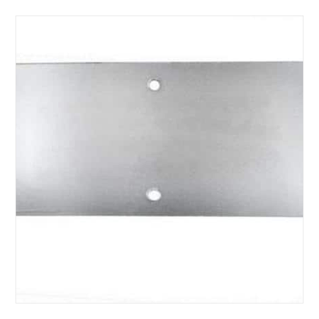 Door Axis 10 in x 34 in Aluminum Commercial Kick Plate - finish swatch