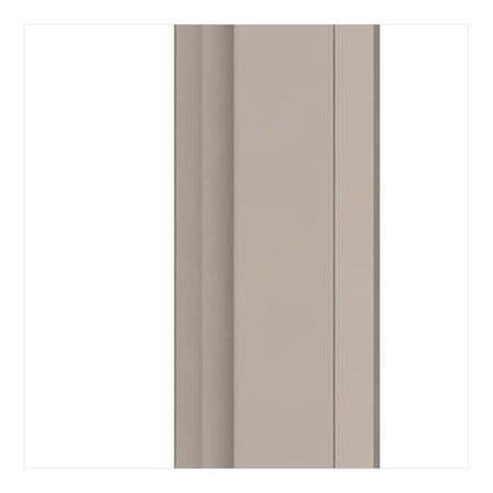 Spectre Window 71.5 in. x 47.5 in. Vinyl Sliding Window with Half Screen - finish swatch