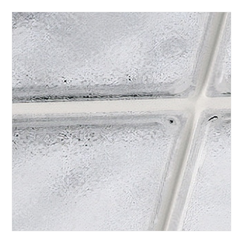 Spectre Window 29.5 in. x 17.5 in. Acrylic Block Vinyl Hopper Window, Privacy Glazing - finish swatch