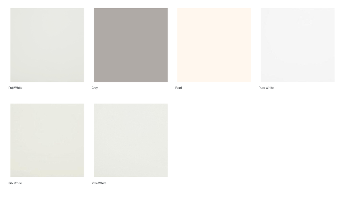 Vanguard Shade 2 1/2 in. Louver Composite Interior Shutter, Custom Size - colorway overview