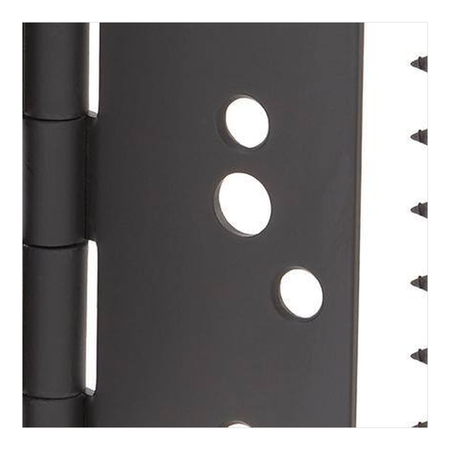 Door Axis Squeak-Free Steel Butt Door Hinge, Mortise Mount - finish swatch