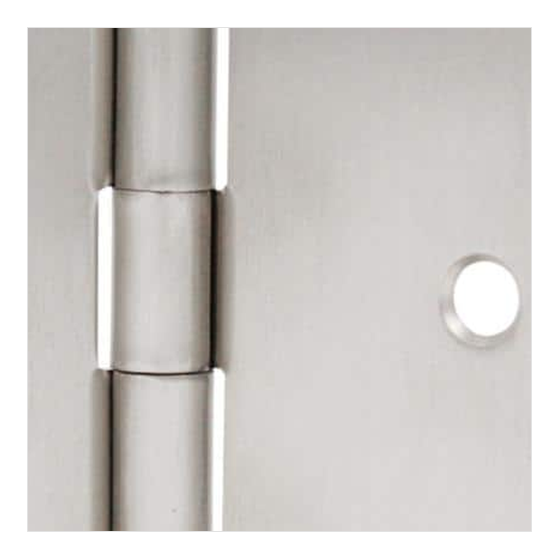 Door Axis Satin Nickel Butt Door Hinge Project Packs - finish swatch