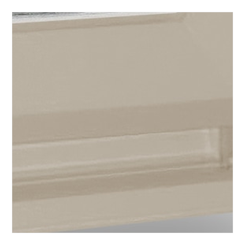 Spectre Window 29.5 in. x 17.5 in. Acrylic Block Vinyl Hopper Window, Privacy Glazing - finish swatch