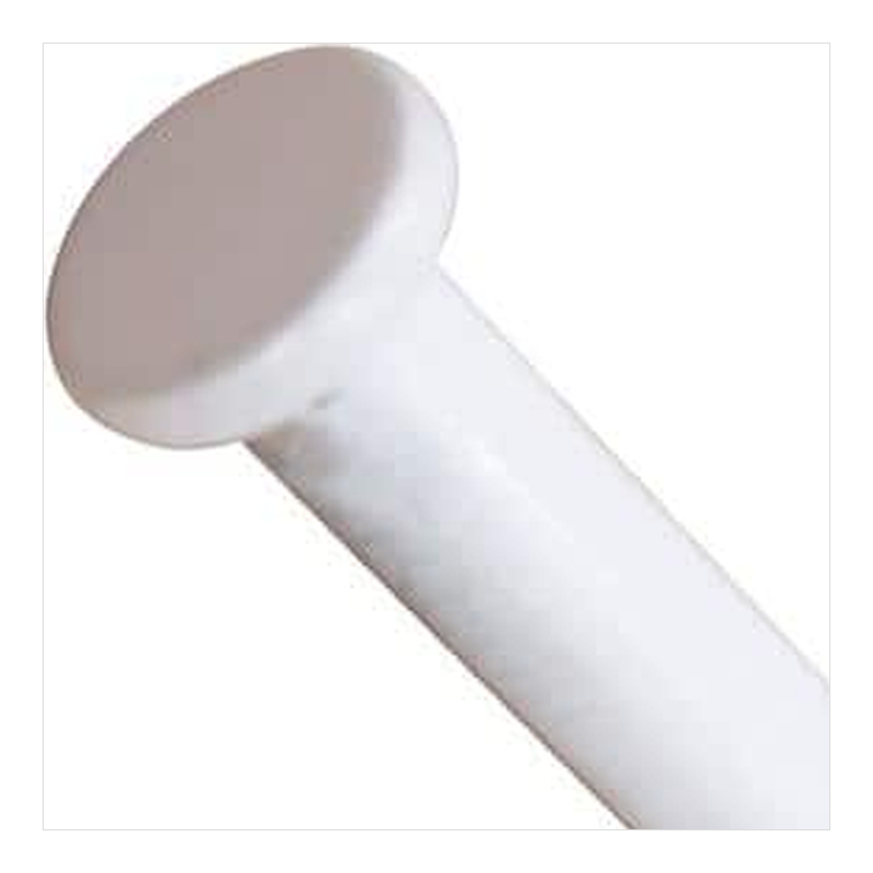 Door Axis Replacement Door Hinge Pin, 3-1/2 in, White - finish swatch