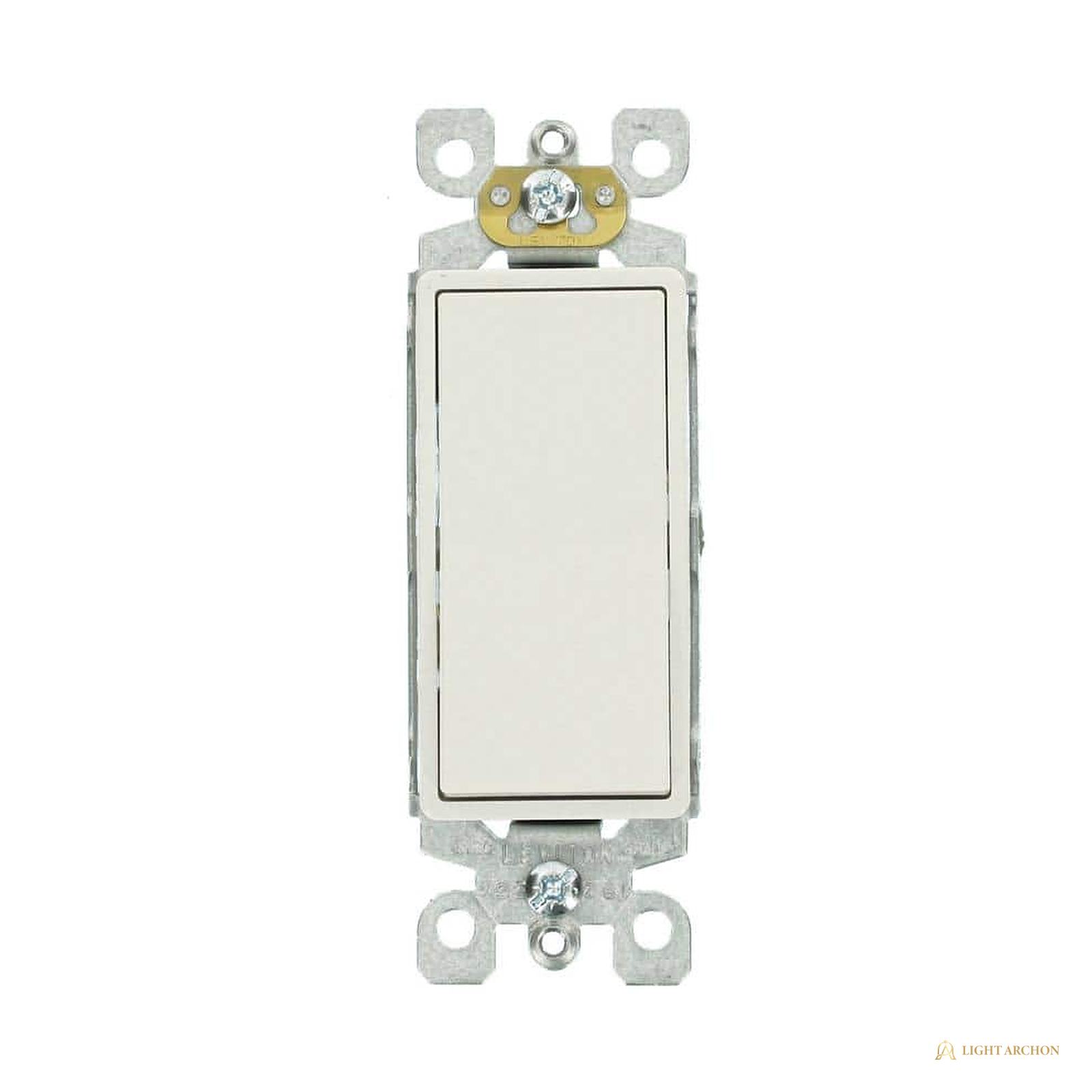 Light Archon Atlas 15A Wall Switch - angle view