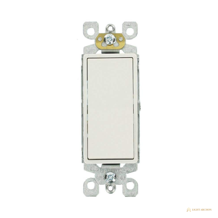 Light Archon Atlas 15A Wall Switch - angle view