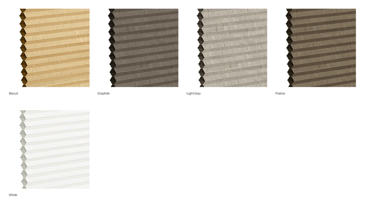 Vanguard Shade Skylight Cellular Shade, Blackout, Custom Cut - colorway overview