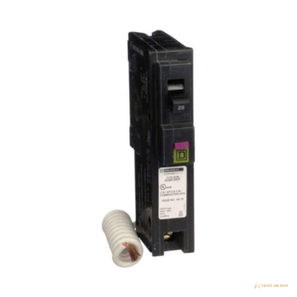 Light Archon Citadel 20A Circuit Breaker Platform - angle view