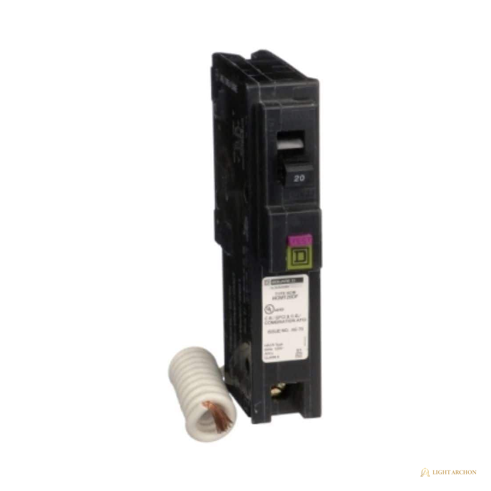Light Archon Citadel 20A Circuit Breaker Platform - angle view
