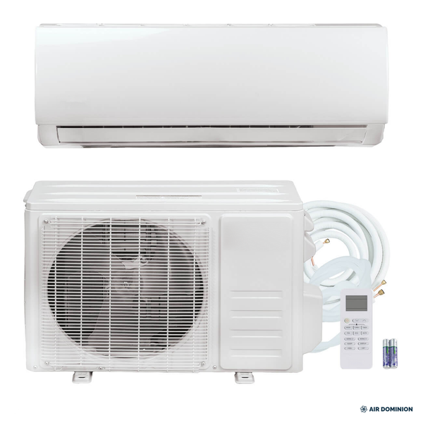 Air Dominion 12,000 BTU 21 SEER2 Single Zone Wall-Mounted Mini Split Heat Pump System