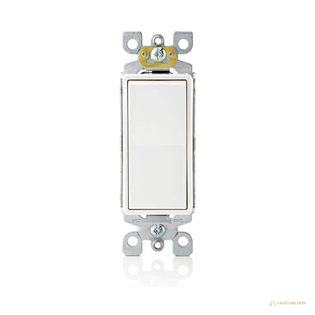 Light Archon Atlas 15A Wall Switch - angle view