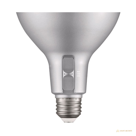 Light Archon Beamcast PAR38 LED Flood Bulb, 90-150W Equivalent, Selectable Output and CCT, 2-Pack - angle view