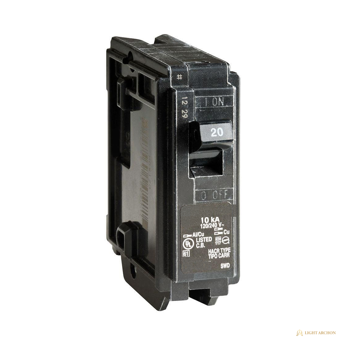 Light Archon Citadel 20A Circuit Breaker Platform - front view