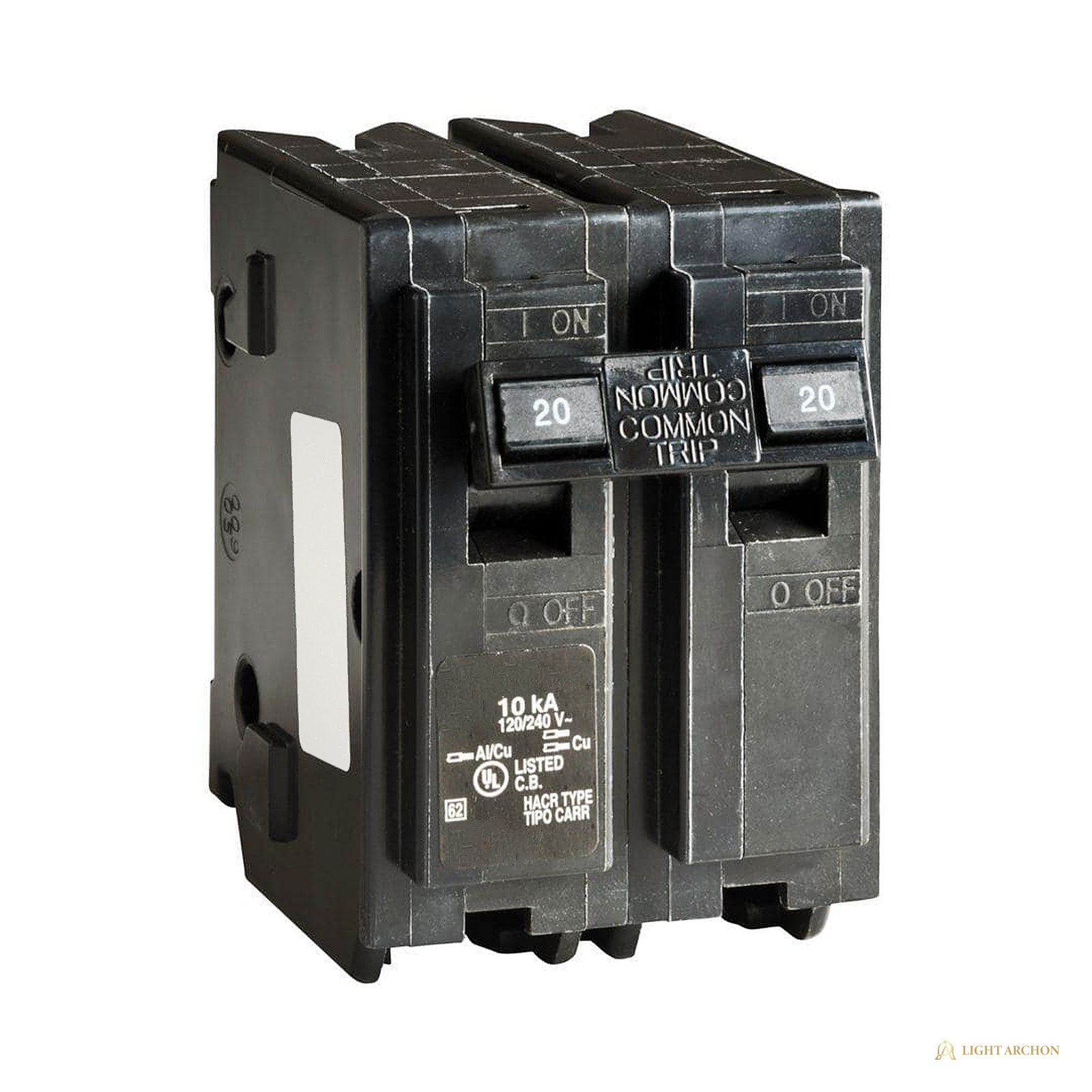 Light Archon Citadel 20A Circuit Breaker Platform - angle view