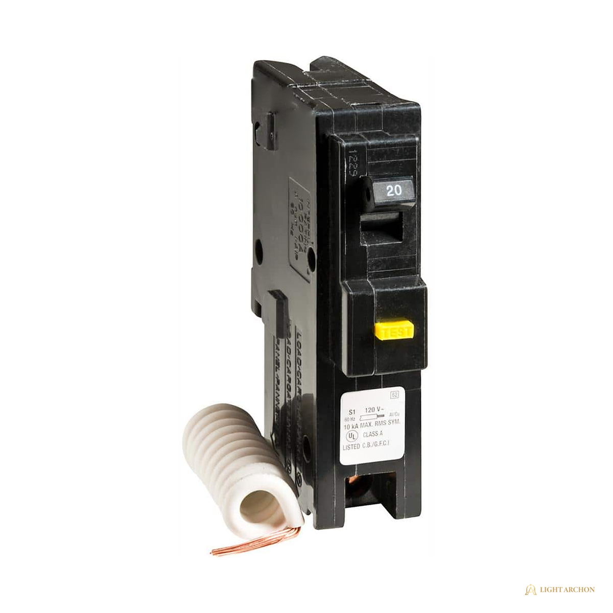 Light Archon Citadel 20A Circuit Breaker Platform - angle view
