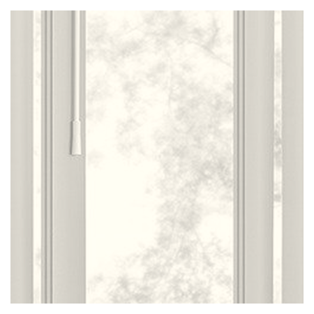 Vanguard Shade 3.5 in. Replacement Vertical Blind Louvers, 10 Pack - Alabaster colorway swatch