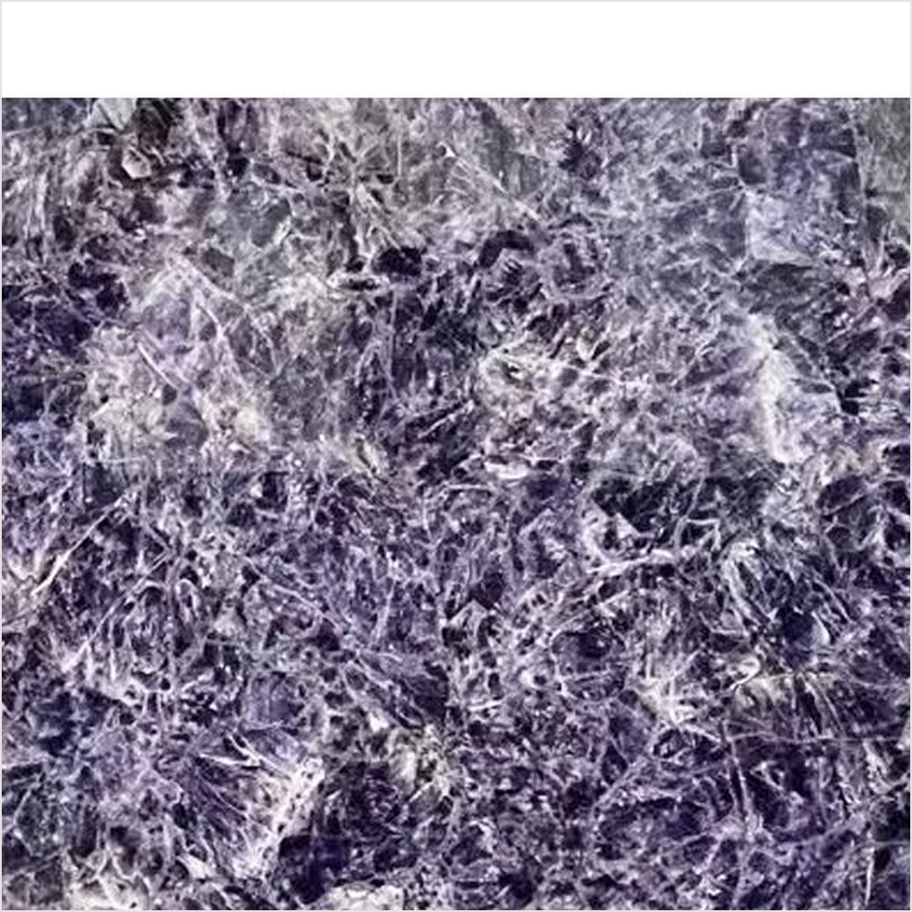 Prezio Stone Translucent Semi-Precious Slab Program - ame finish swatch